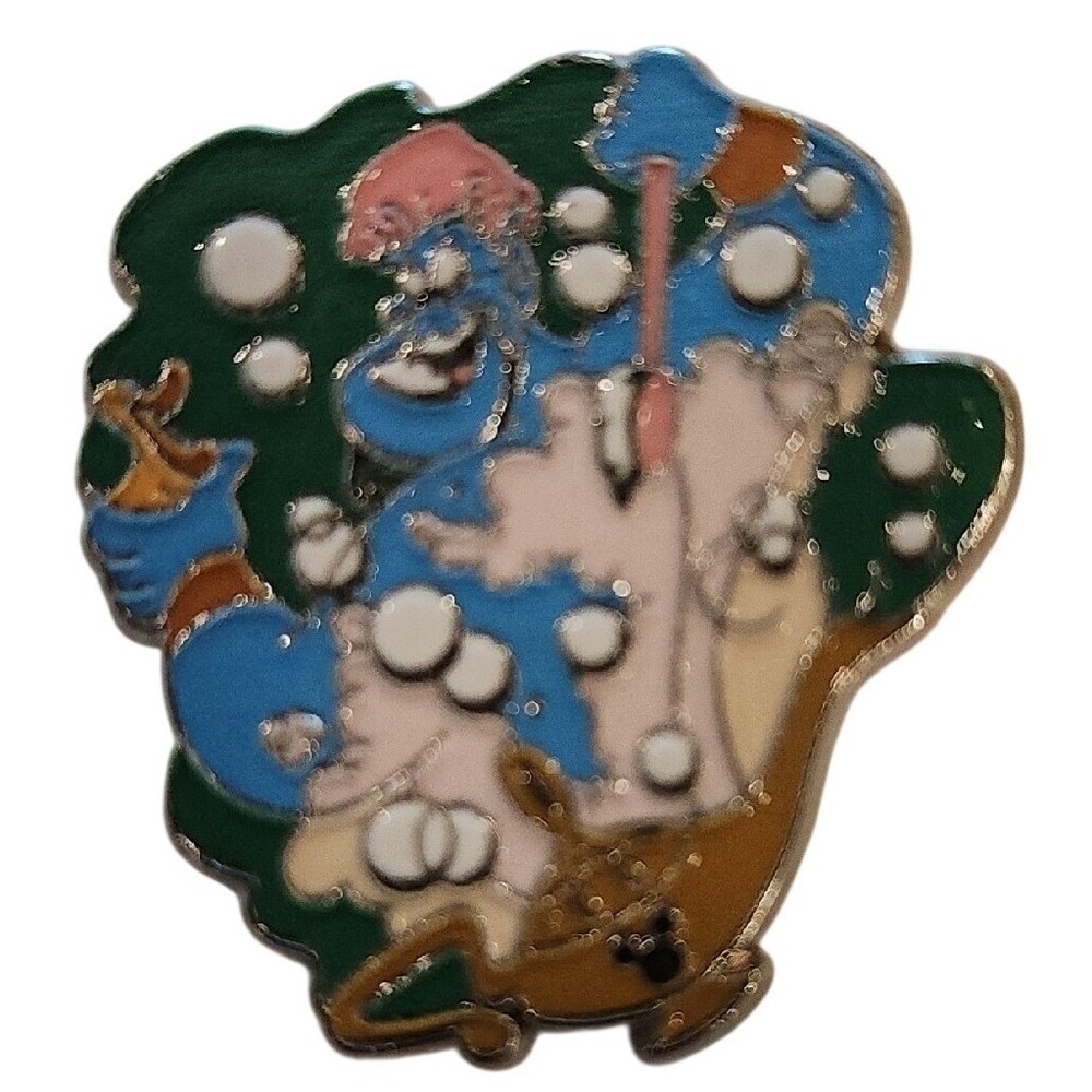 Disney Pin Aladdin Genie Bubble Bath Rubber Ducky Hidden Mickey 00009
